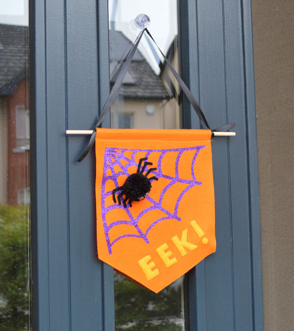 Spider Halloween Flag
