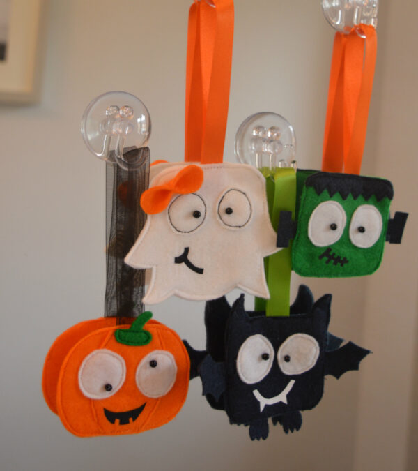 Set of 4 Halloween Decorations