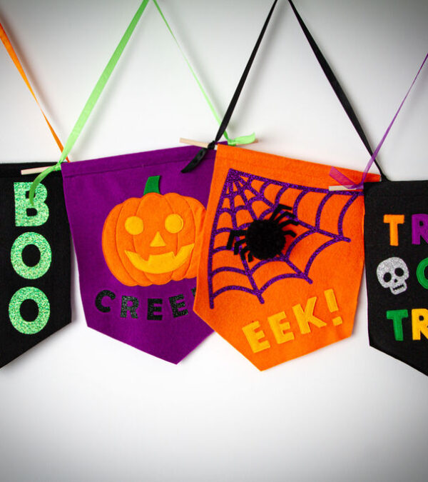 Halloween Flags Set of Two
