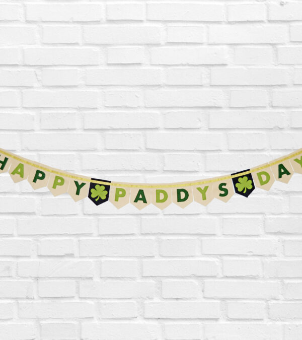 Happy Paddy's Day Bunting