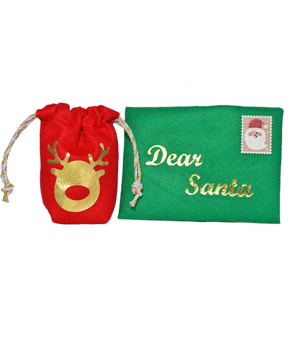Santa Envelope and Reindeer Food Set