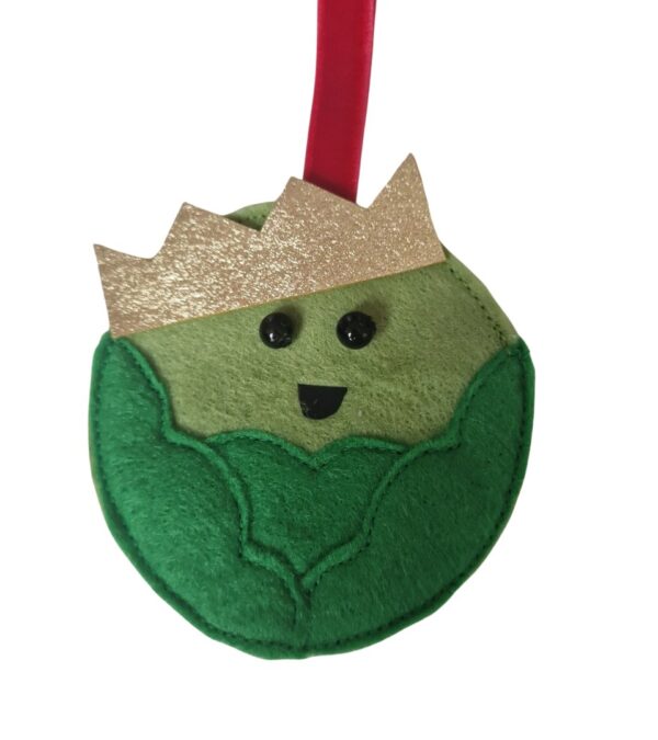 Brussels Sprout hanging decoration